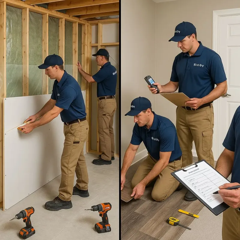Repairs and Reconstruction process in Uvalde Estates, TX