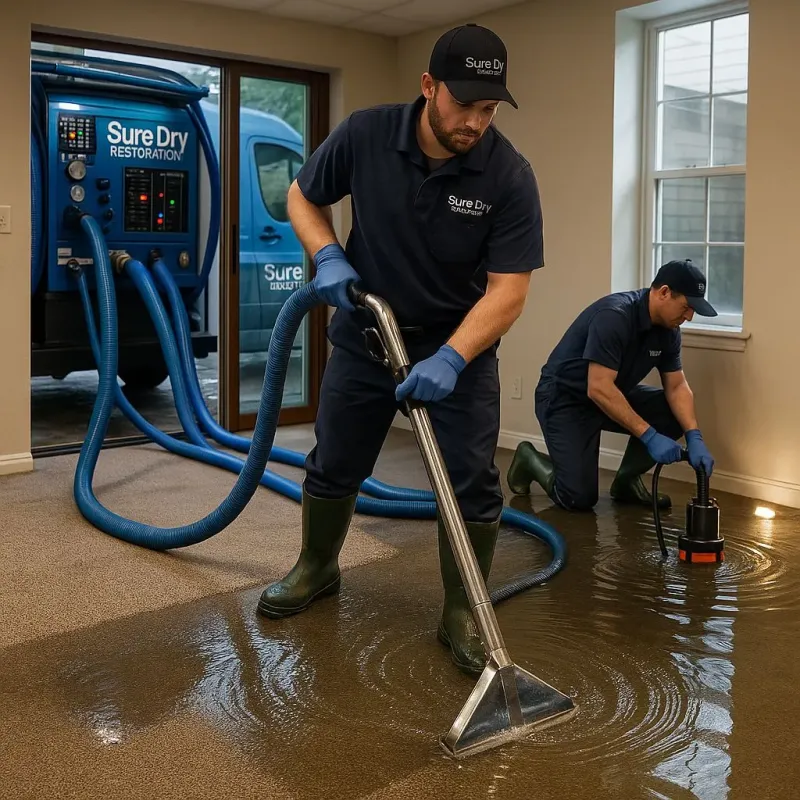 Water Extraction and Removal process in Uvalde Estates, TX